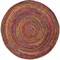 Safavieh Cape Cod Hand Woven Oval Area Rug, Red and Multi Color - 4 x 6 ft. CAP202A-4OV - alternate 3